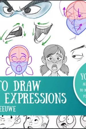 how to draw facial expressions