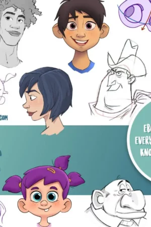 how to draw heads