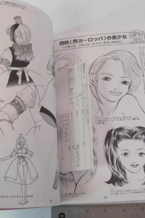 how to draw manga beautiful girls5