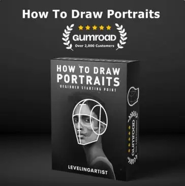 how to draw portraits beginner starting point leveling artist