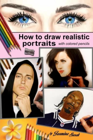 how to draw realistic portraits with colored pencils