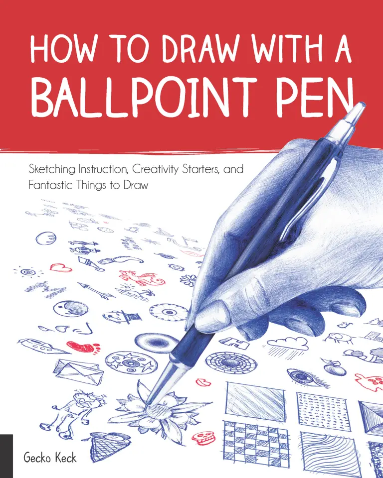 how to draw with a ballpoint pen