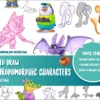 how to draw anthropomorphic characters