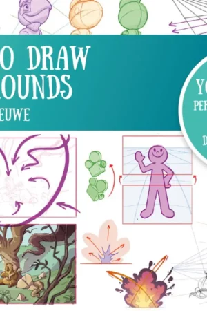 how to draw backgrounds paperback