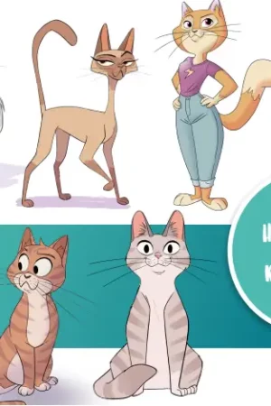how to draw cats 1