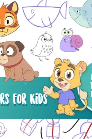 how to draw character for kids