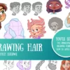 how to draw hair