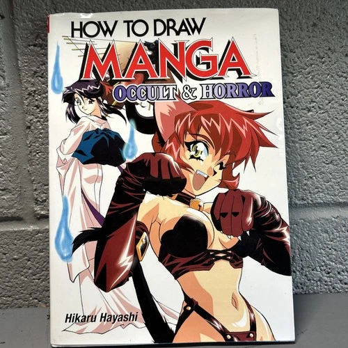 how to draw manga occult and horror by hikaru hayashi 2001 trade paperback8