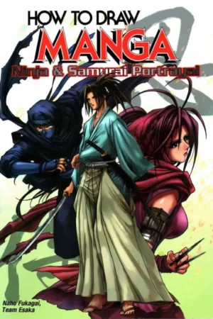 how to draw manga v 38 ninja and samurai portrayal by team esaka