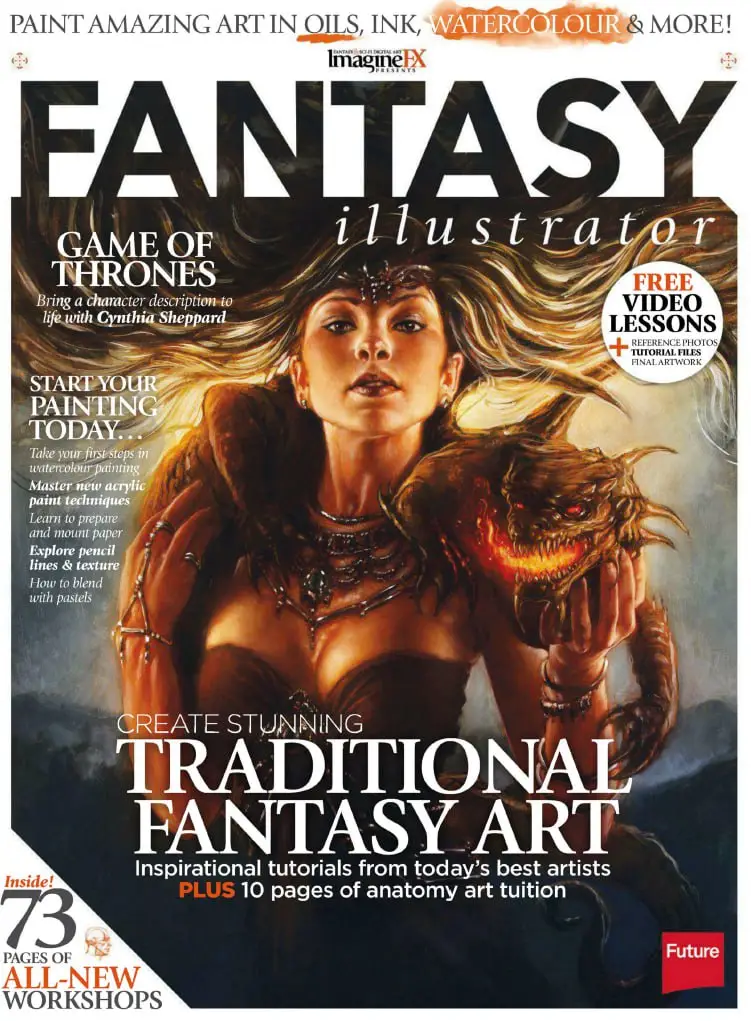 imagine fx fantasy illustrator future 2013 pb