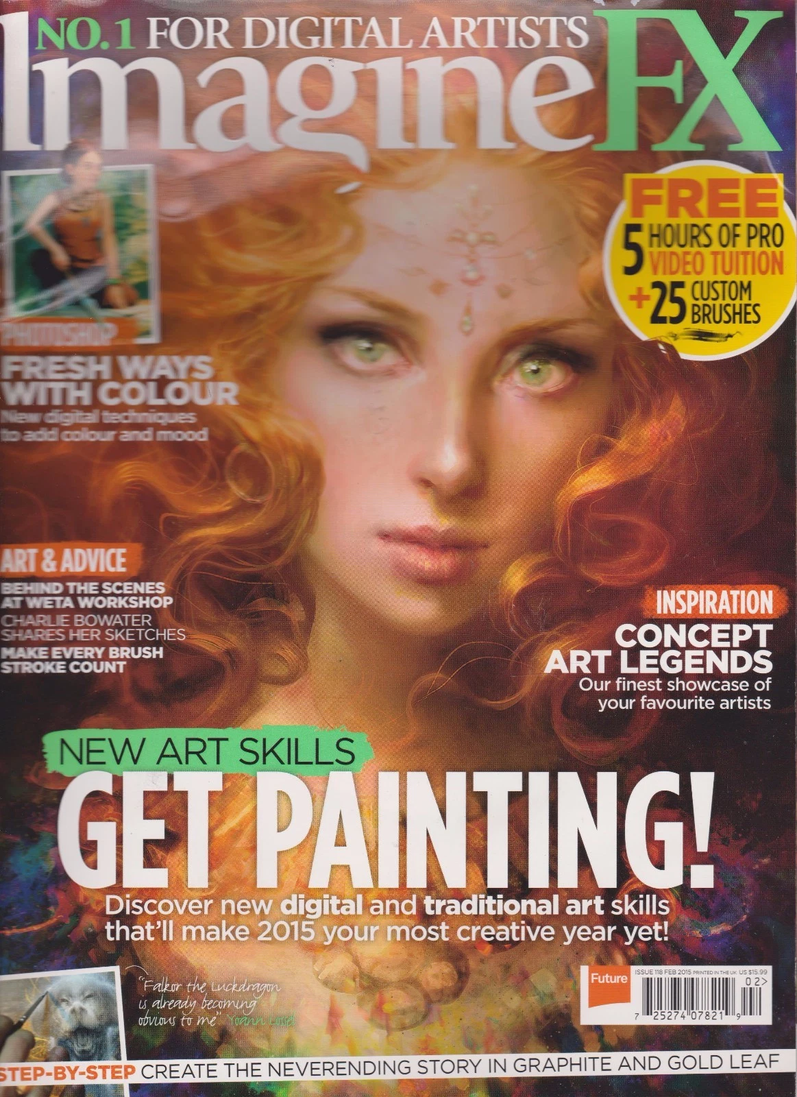 imagine fx magazine for digital artists 118 february 20154