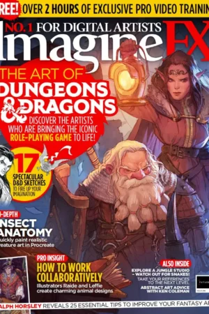 imaginefx art of dungeons dragons no 214 july 20