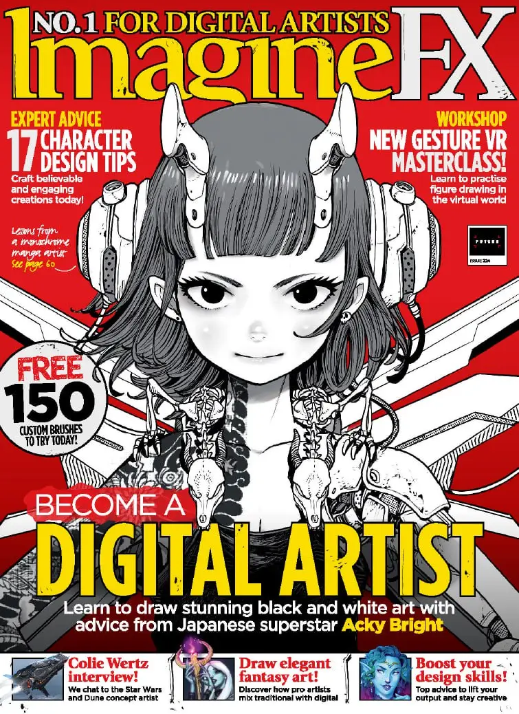 imaginefx become a digital artist no 224 2