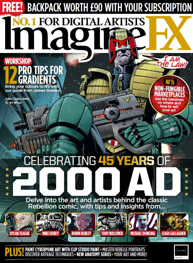 imaginefx download 45 years of 2000 ad