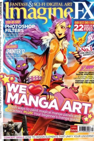 imagine fx fantasy sci fi digital magazine issue 71 july 2011 manga art wdvd