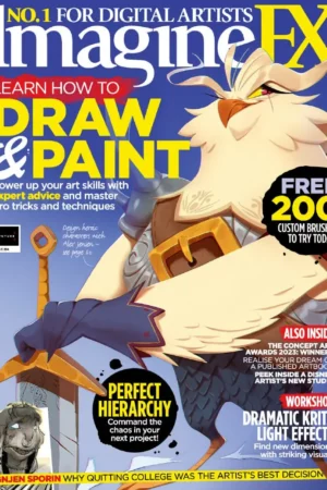 imagine fx magazine january 2024 issue 234 learn to draw and