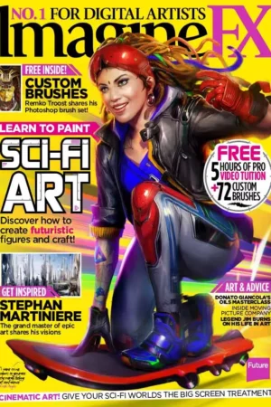 imagine fx magazine march 2015 draw paint sci fi art 119