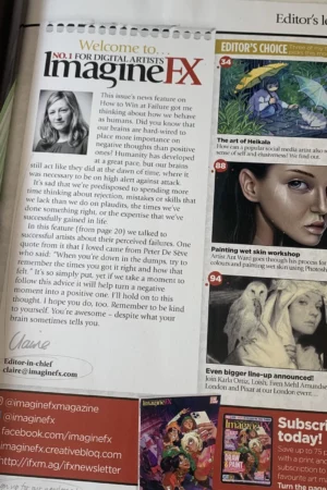 imagine fx magazine no 1 for3