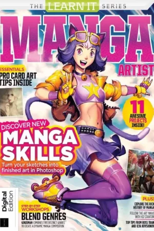 imagine fx magazine no 1 for digital artists presents manga artist 10