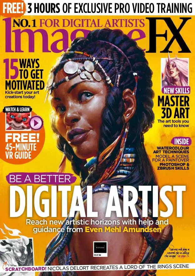 imaginefx july 2018 back issue