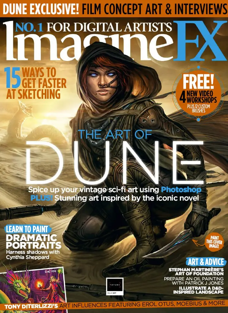 imaginefx xmas 2021 back issue