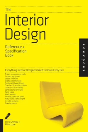 interior design reference specification book