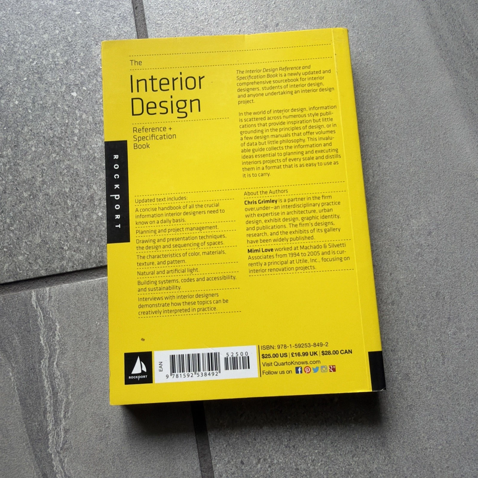 interior design reference specification book everything4