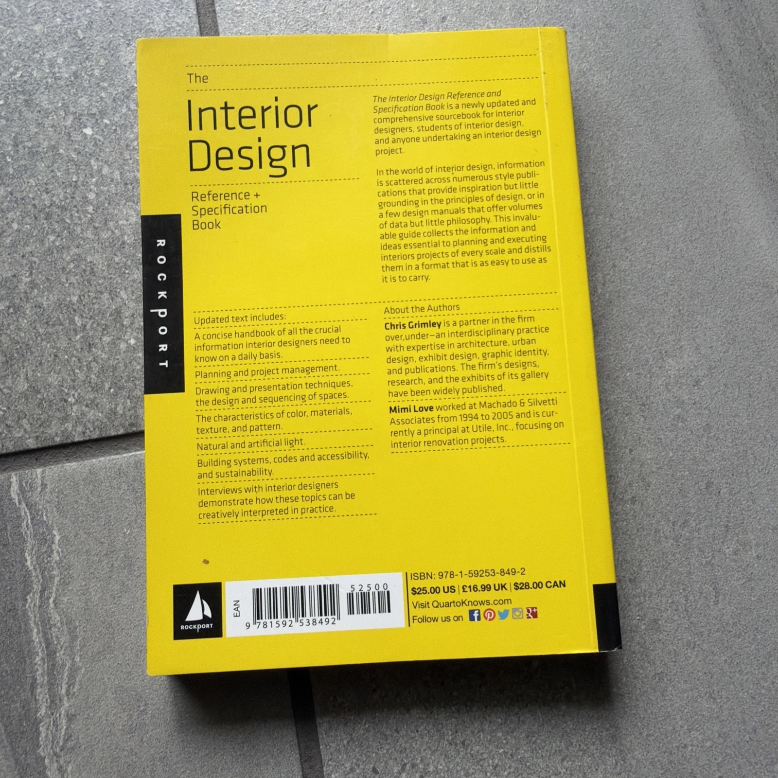 interior design reference specification book everything5