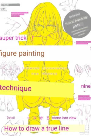 japan new advanced character drawing techniques capturing true lines