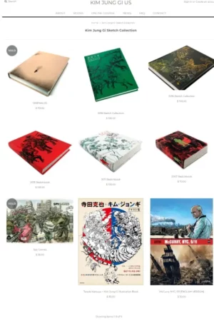 kim jung gi sketch collection