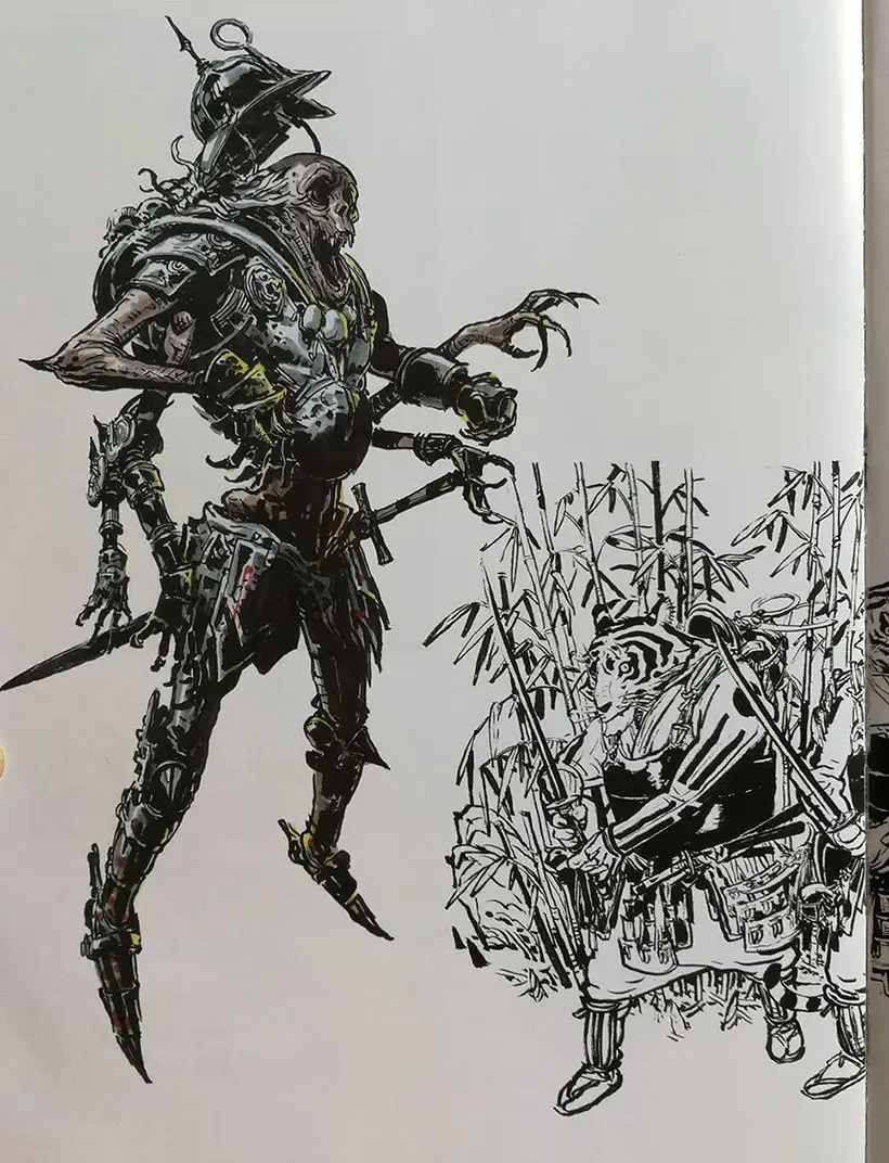 kim jung gi sketchbook 4