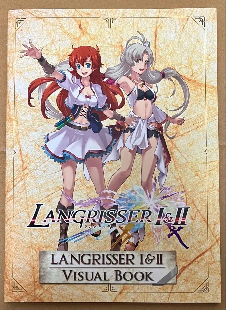 langrisser art book langrisser i ii visual book setting materials collec3