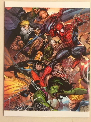 marvel civil war poster book good condition15
