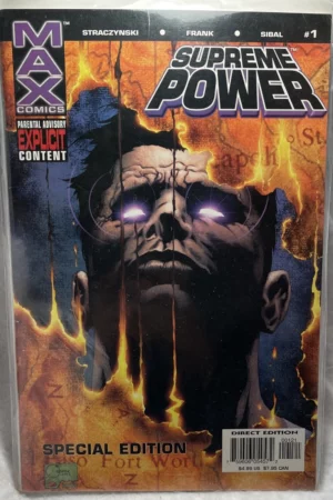 max comics supreme power 1 2003 special edition4