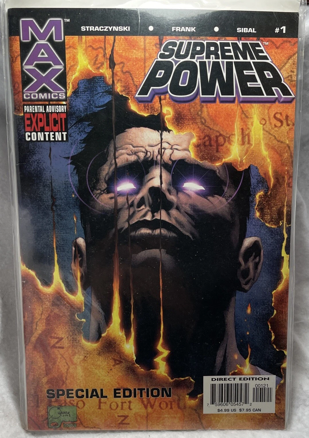max comics supreme power 1 2003 special edition4