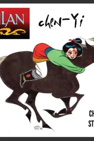 mulan character style guide chen yi chang