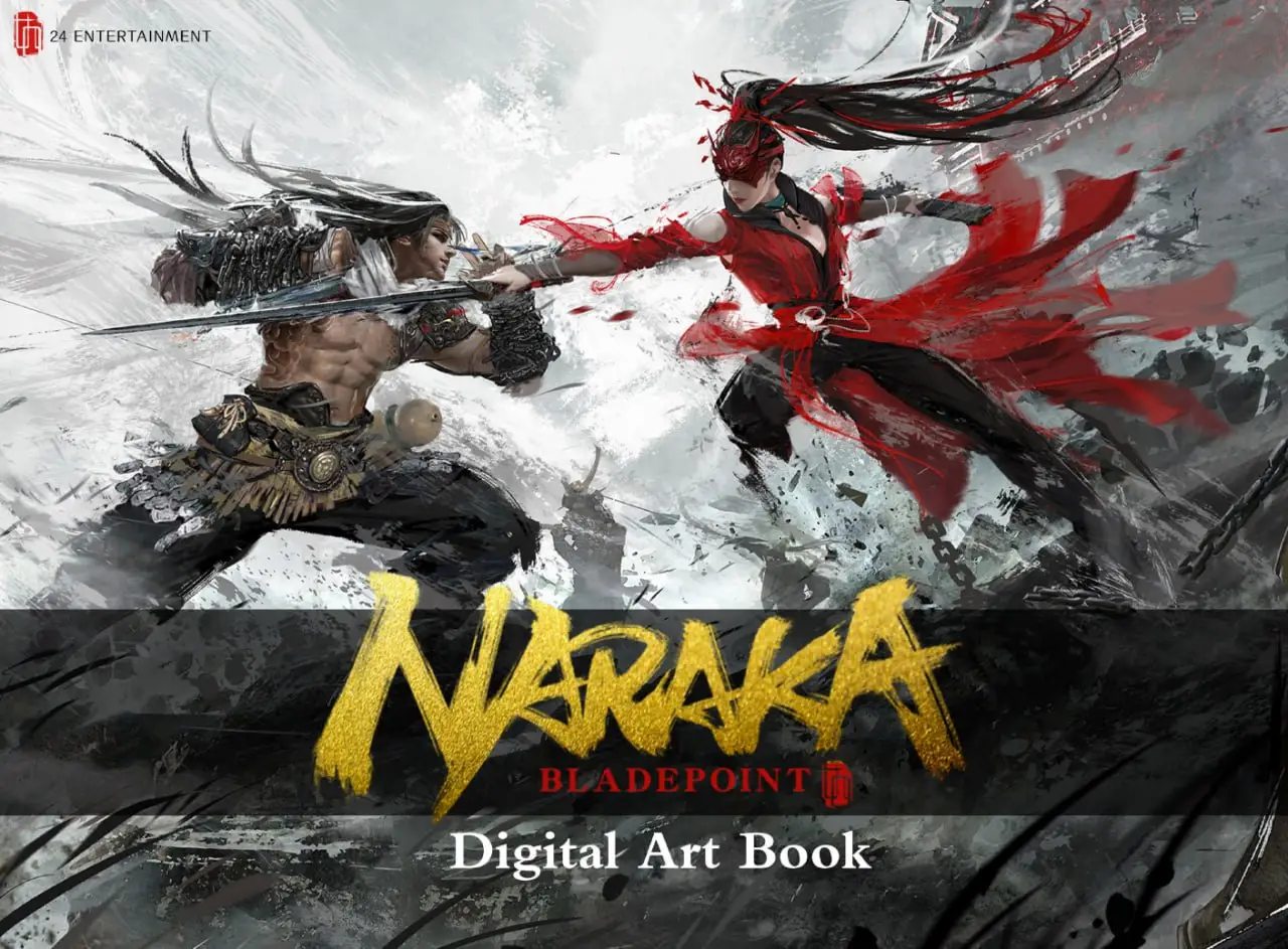 naraka bladepoint digital art book