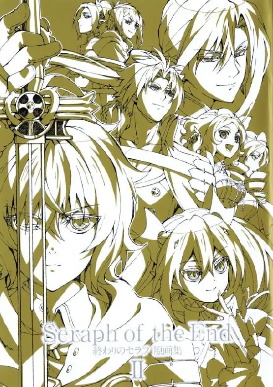 owari no seraph of the end official line illustration art book 2 wit studio