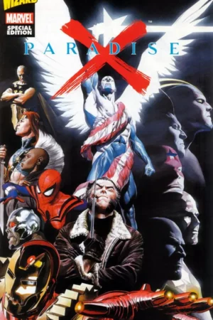 paradise x wizard special edition sketchbook 2001 marvel