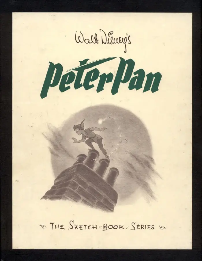 peter pan sketchbook by walt disney studios walt disne