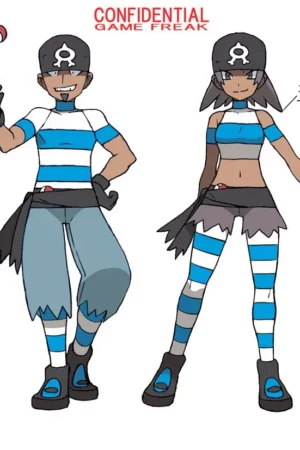 pokemon settei human characters 2