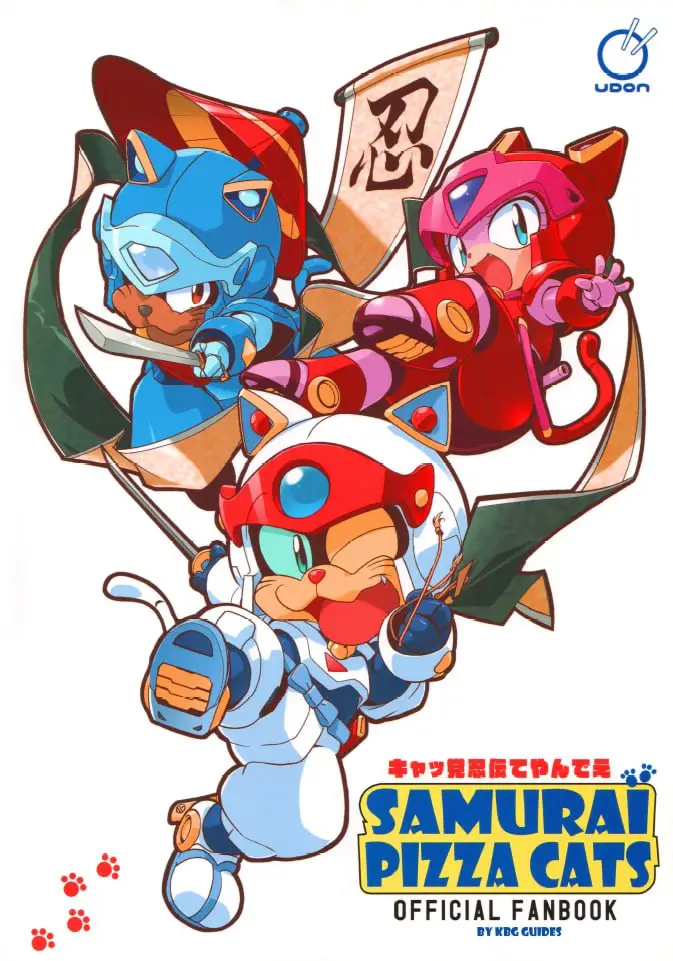 samurai pizza cats official fan book