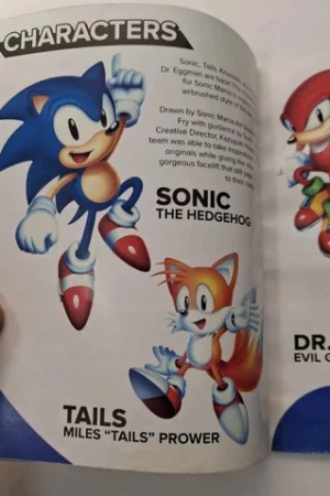 sonic mania plus art book only no game art book only sega10