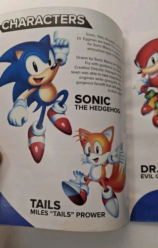 sonic mania plus art book only no game art book only sega10
