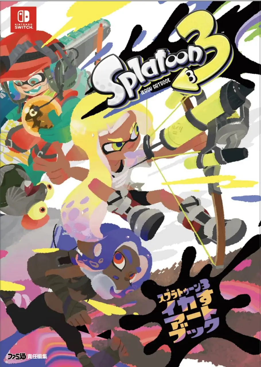 splatoon 3 ikasu artbook 1