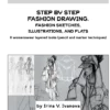 step by step fashion drawing fashion sketches