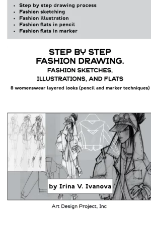 step by step fashion drawing fashion sketches