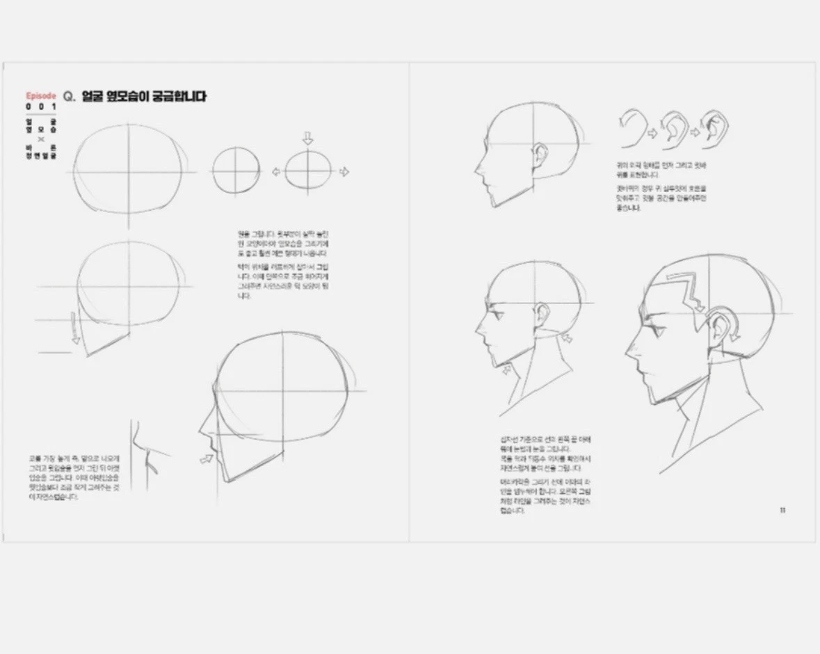 secret character drawing korean guide to2