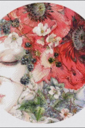 she sleeps counted cross stitch patterns2