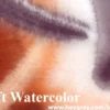 soft watercolor brushes